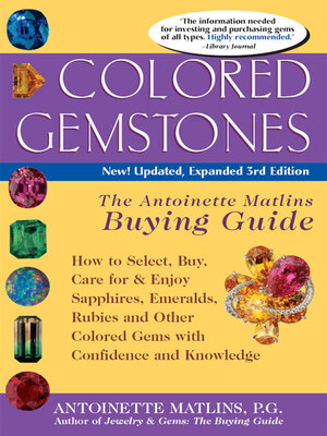 cover image of Colored Gemstones 3/E